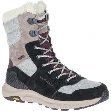 Merrell Winter Shoes Ontario Tall Polar (waterproof) grey/black Women